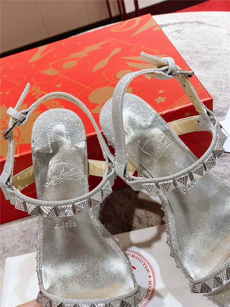 High Quality Luxury Christian Louboutin Wedge Sandals – Style 10516 product detail