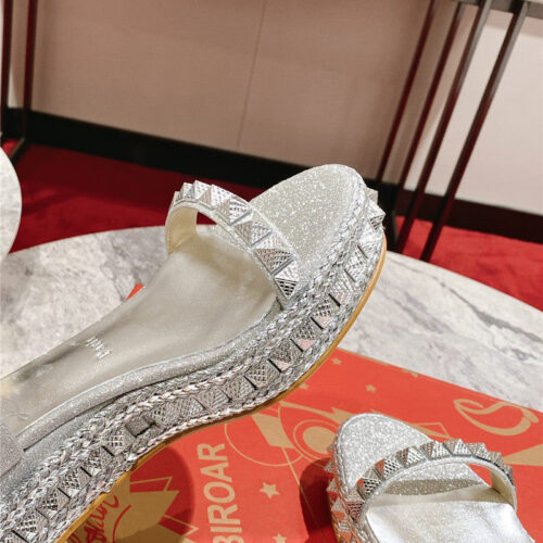 High Quality Luxury Christian Louboutin Wedge Sandals – Style 10516 product detail
