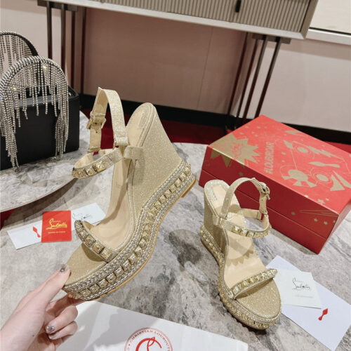 High Quality Luxury Christian Louboutin Wedge Sandals product detail