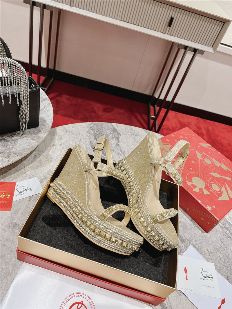 High Quality Luxury Christian Louboutin Wedge Sandals product detail