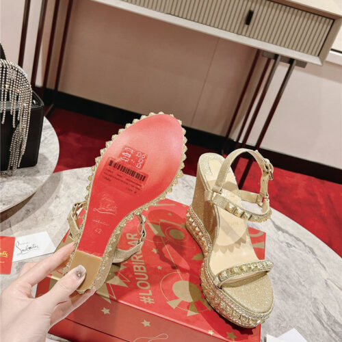 High Quality Luxury Christian Louboutin Wedge Sandals product detail