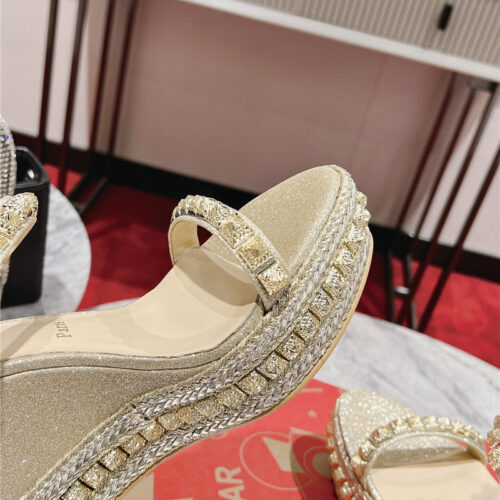 High Quality Luxury Christian Louboutin Wedge Sandals product detail