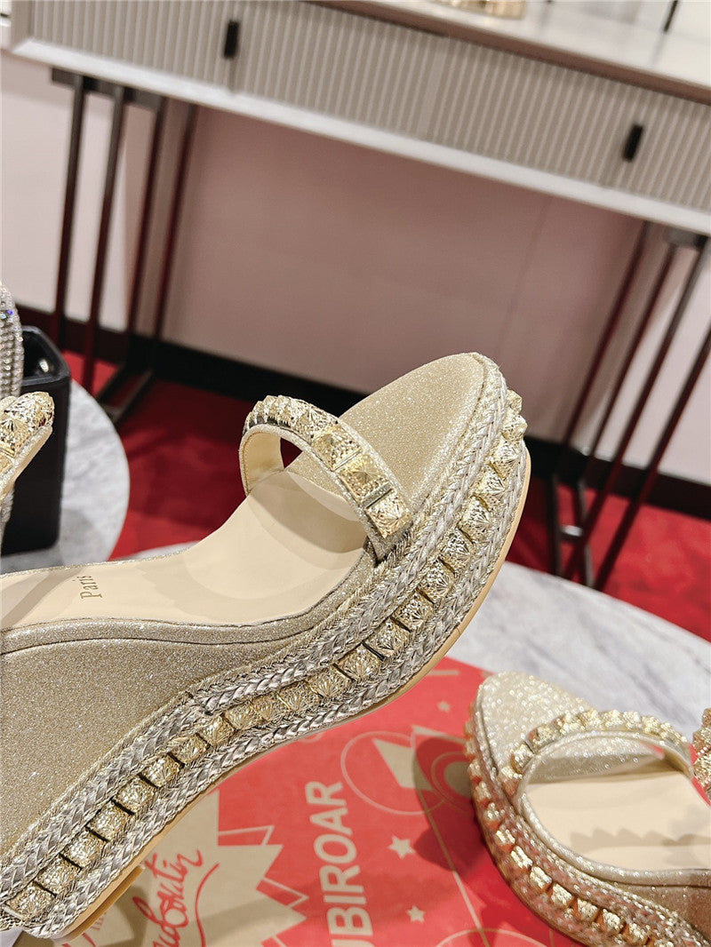 High Quality Luxury Christian Louboutin Wedge Sandals product detail