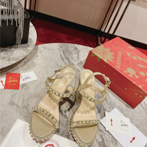 High Quality Luxury Christian Louboutin Wedge Sandals product detail