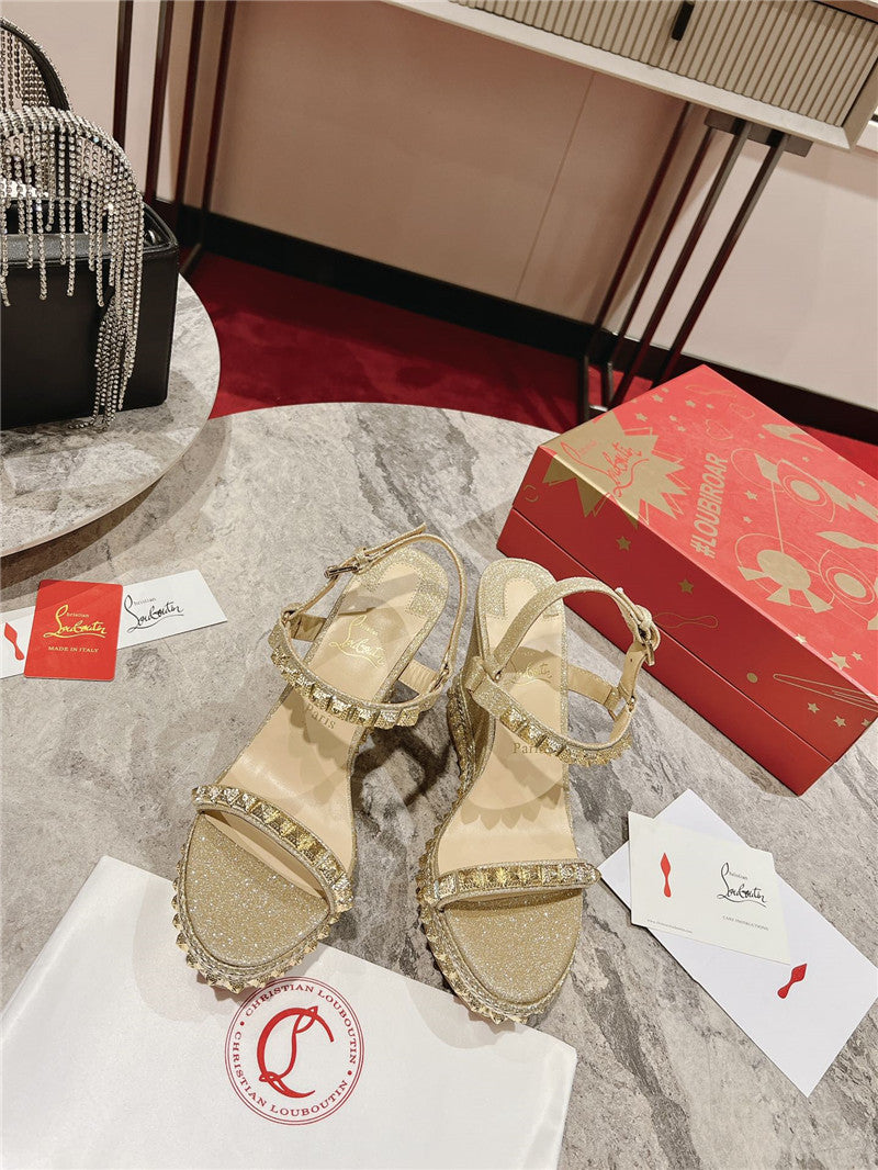 High Quality Luxury Christian Louboutin Wedge Sandals product detail
