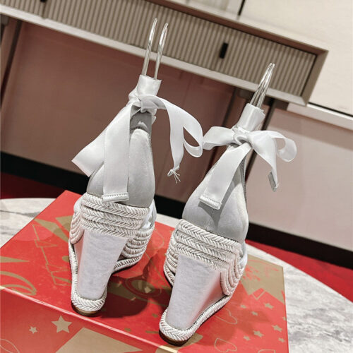High Quality Luxury Christian Louboutin Wedge Sandals – Style 55156 product detail
