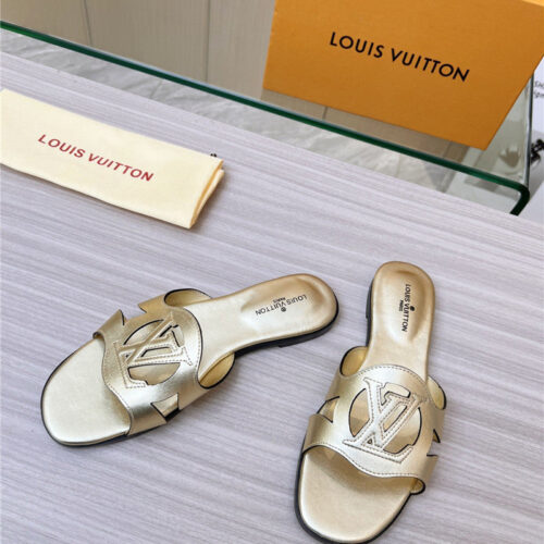 High Quality Luxury Louis Vuitton Milan Fashion Week Catwalk Slippers – Style 50531 product detail
