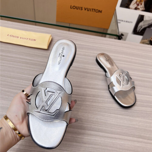 High Quality Luxury Louis Vuitton Milan Fashion Week Catwalk Slippers – Style 84995 product detail