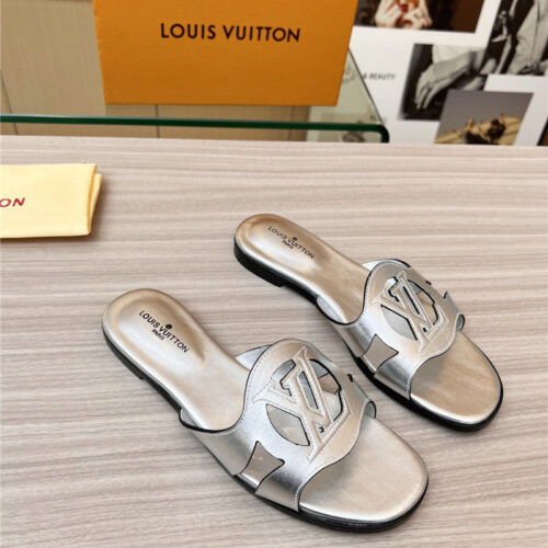 High Quality Luxury Louis Vuitton Milan Fashion Week Catwalk Slippers – Style 84995 product detail
