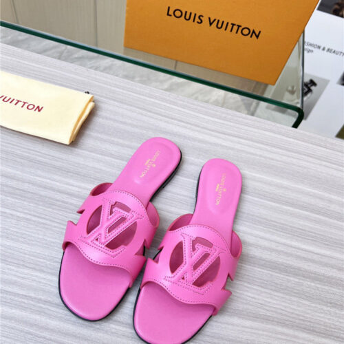 High Quality Luxury Louis Vuitton Milan Fashion Week Catwalk Slippers – Style 52227 product detail