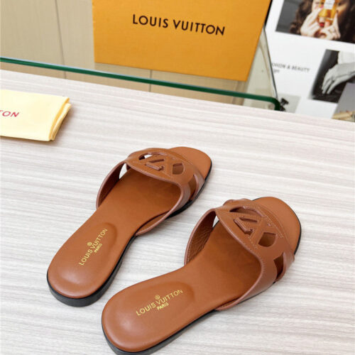 High Quality Luxury Louis Vuitton Milan Fashion Week Catwalk Slippers product detail