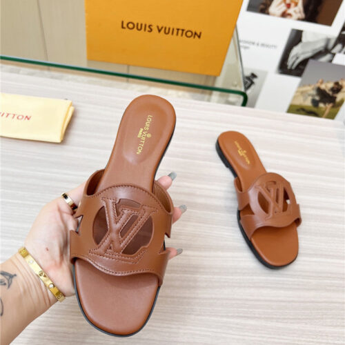 High Quality Luxury Louis Vuitton Milan Fashion Week Catwalk Slippers product detail