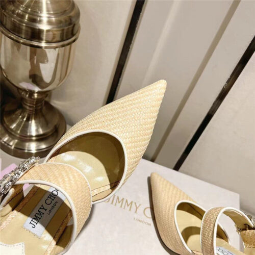 High Quality Luxury Jimmy Choo Buckle Heeled Sandals product detail