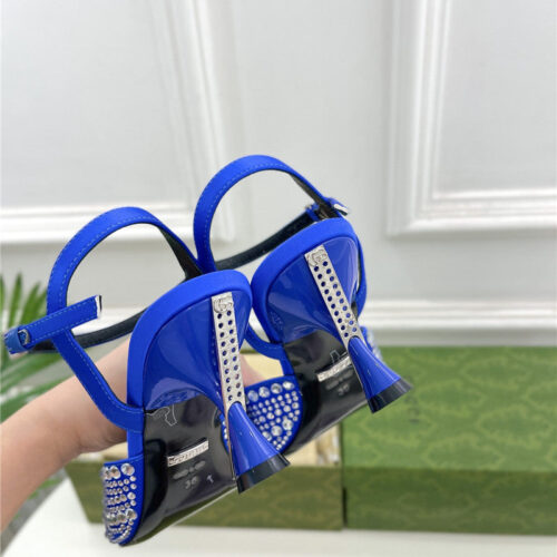 High Quality Luxury Gucci New Crystal Diamond Sandals And Slippers – Style 51539 product detail