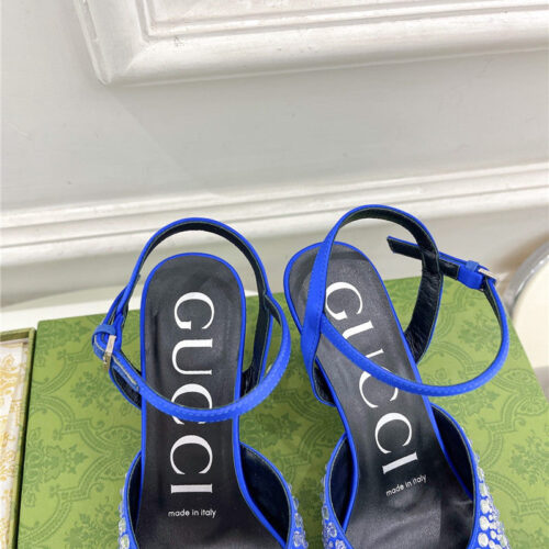 High Quality Luxury Gucci New Crystal Diamond Sandals And Slippers – Style 51539 product detail