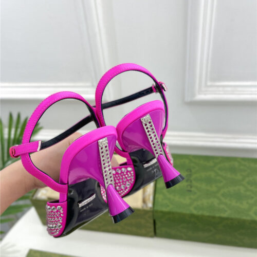 High Quality Luxury Gucci New Crystal Diamond Sandals And Slippers product detail