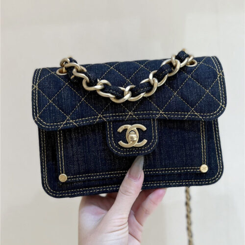 High Quality Luxury Chanel Denim Messenger Bag product detail