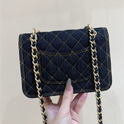 High Quality Luxury Chanel Denim Messenger Bag product detail