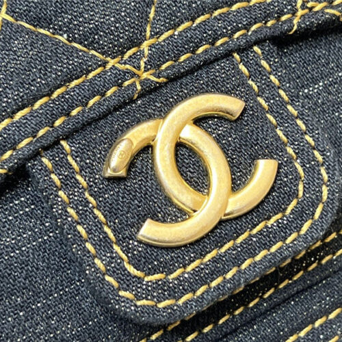 High Quality Luxury Chanel Mini Denim Messenger Bag product detail