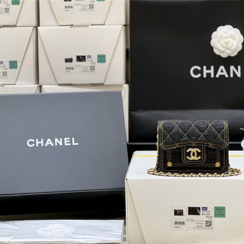 High Quality Luxury Chanel Mini Denim Messenger Bag product detail