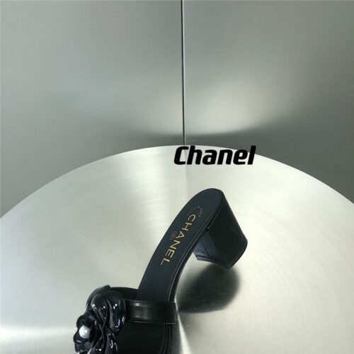 High Quality Luxury Chanel Camellia Slippers Sandals product detail