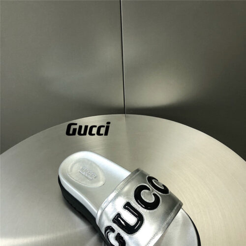 High Quality Luxury Gucci Letter Logo Platform Slippers – Style 15443 product detail