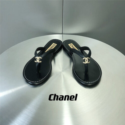 High Quality Luxury Chanel Chain Flip Flops product detail