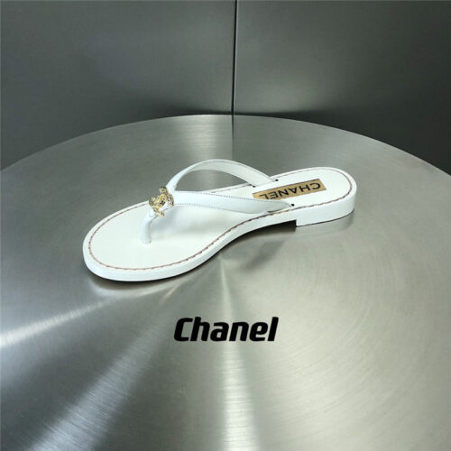 High Quality Luxury Chanel Chain Flip Flops – Style 66630 product detail