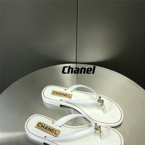 High Quality Luxury Chanel Chain Flip Flops – Style 66630 product detail
