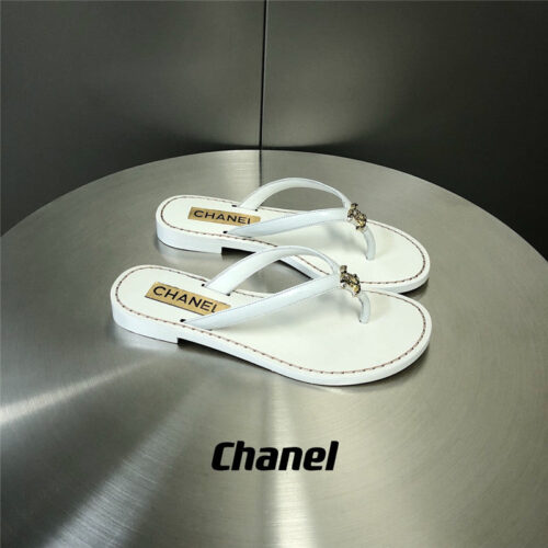 High Quality Luxury Chanel Chain Flip Flops – Style 66630