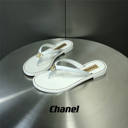 High Quality Luxury Chanel Chain Flip Flops – Style 66630 product detail