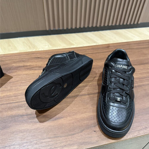 High Quality Luxury Chanel Logo Sneakers Womens – Style 52742 product detail