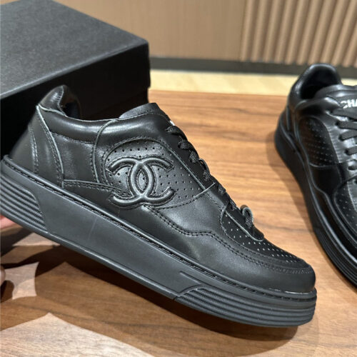 High Quality Luxury Chanel Logo Sneakers Womens – Style 52742 product detail