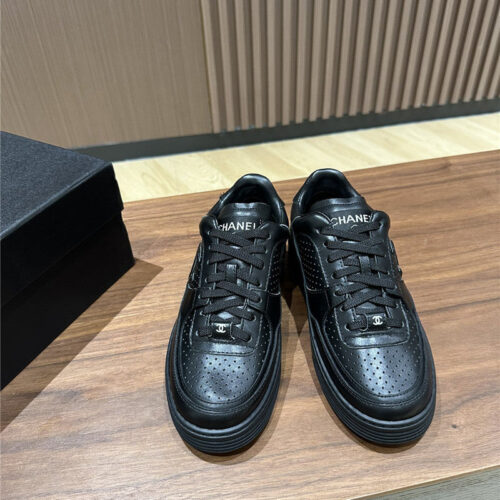 High Quality Luxury Chanel Logo Sneakers Womens – Style 52742 product detail
