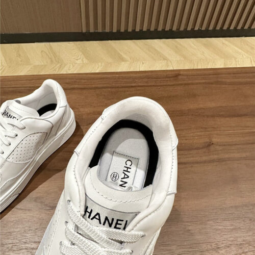 High Quality Luxury Chanel Logo Sneakers Womens – Style 47654 product detail