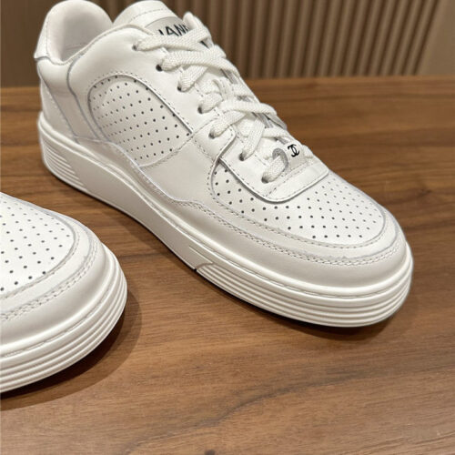 High Quality Luxury Chanel Logo Sneakers Womens – Style 47654 product detail