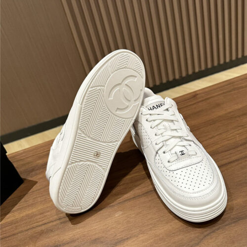High Quality Luxury Chanel Logo Sneakers Womens – Style 47654 product detail