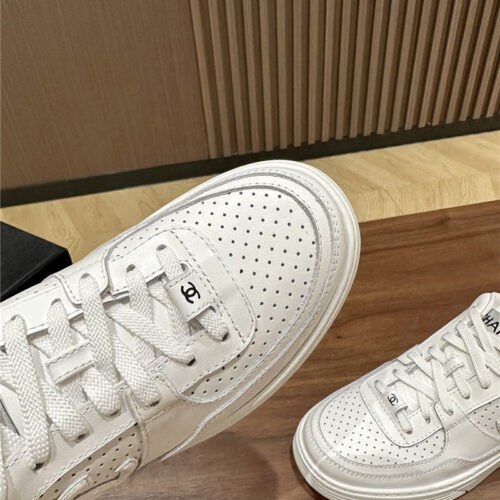 High Quality Luxury Chanel Logo Sneakers Womens – Style 47654 product detail