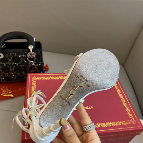 High Quality Luxury Rene Caovilla Butterfly Strappy Sandals – Sizes 35–41 product detail