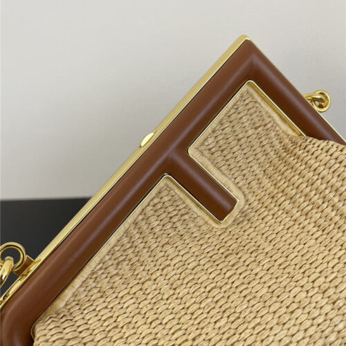 High Quality Luxury Fendi First Straw Bag product detail