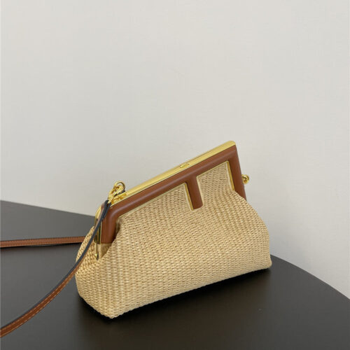 High Quality Luxury Fendi First Straw Bag product detail