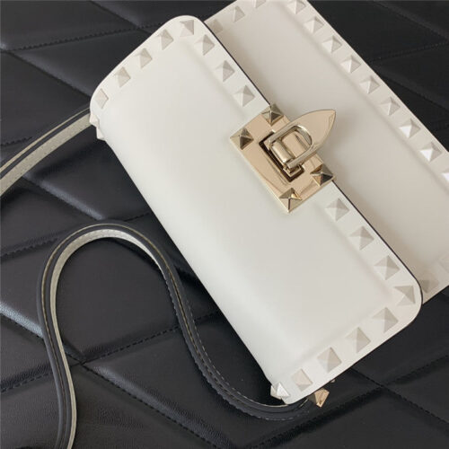High Quality Luxury Valentino Garavani Rockstud23 Small Leather Bag – Style 03716 product detail