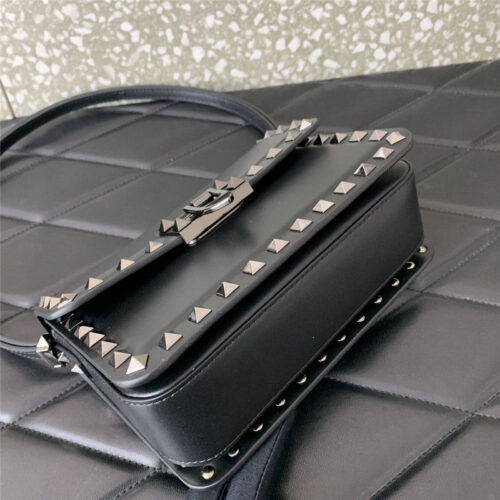 High Quality Luxury Valentino Garavani Rockstud23 Small Leather Bag – Style 03717 product detail