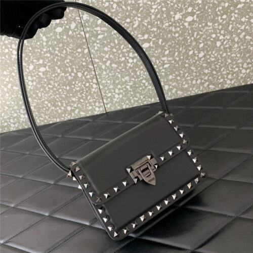 High Quality Luxury Valentino Garavani Rockstud23 Small Leather Bag – Style 03717 product detail