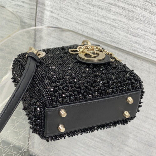High Quality Luxury Lady Dior Beads Micro Bag – Style 26329 product detail
