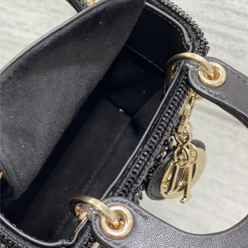 High Quality Luxury Lady Dior Beads Micro Bag – Style 26329 product detail