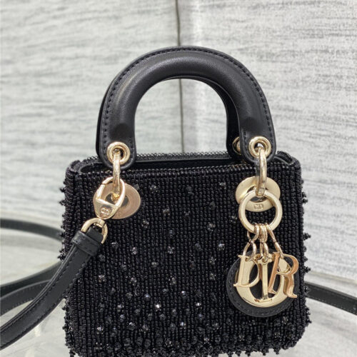 High Quality Luxury Lady Dior Beads Micro Bag – Style 26329