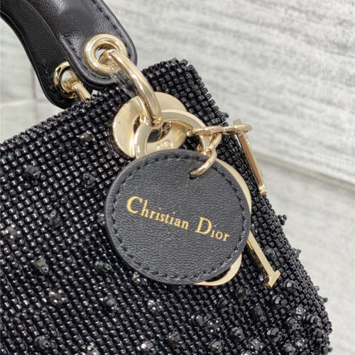 High Quality Luxury Lady Dior Beads Micro Bag – Style 26329 product detail