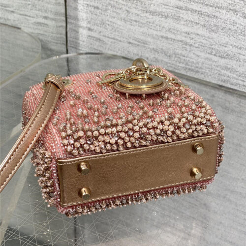 High Quality Luxury Lady Dior Beads Micro Bag – Style 26330 product detail