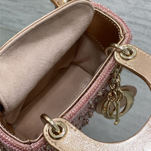 High Quality Luxury Lady Dior Beads Micro Bag – Style 26330 product detail